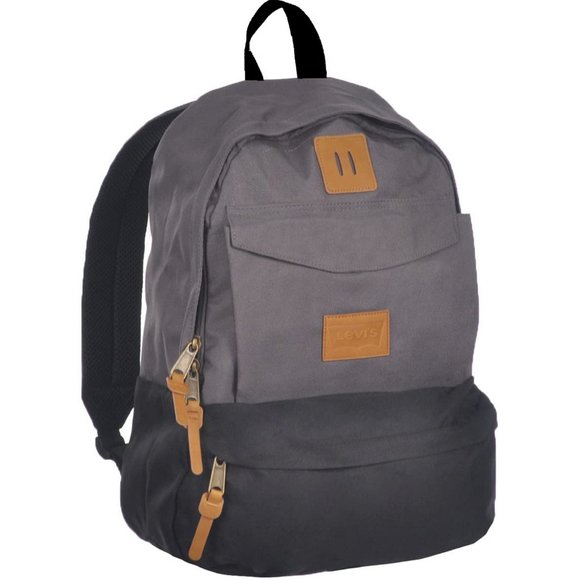 Levi's Accessories Levis Heritage Backpack Grey Laptop School Books